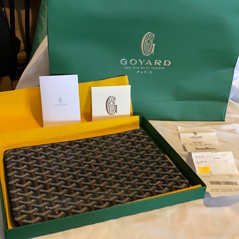 New Goyard Senat Zip Clutch